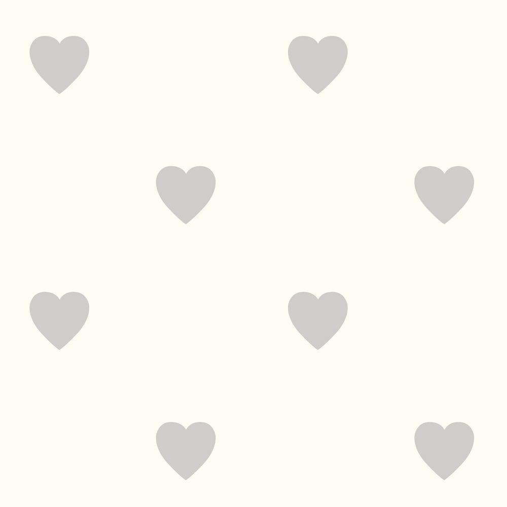 Fine Decor Adley Off-White Hearts Wallpaper Sample 2900-40771SAM - The ...