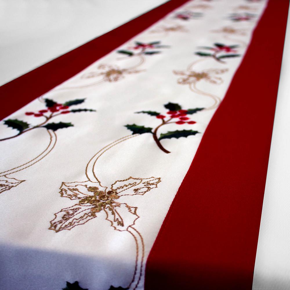 embroidered table linens