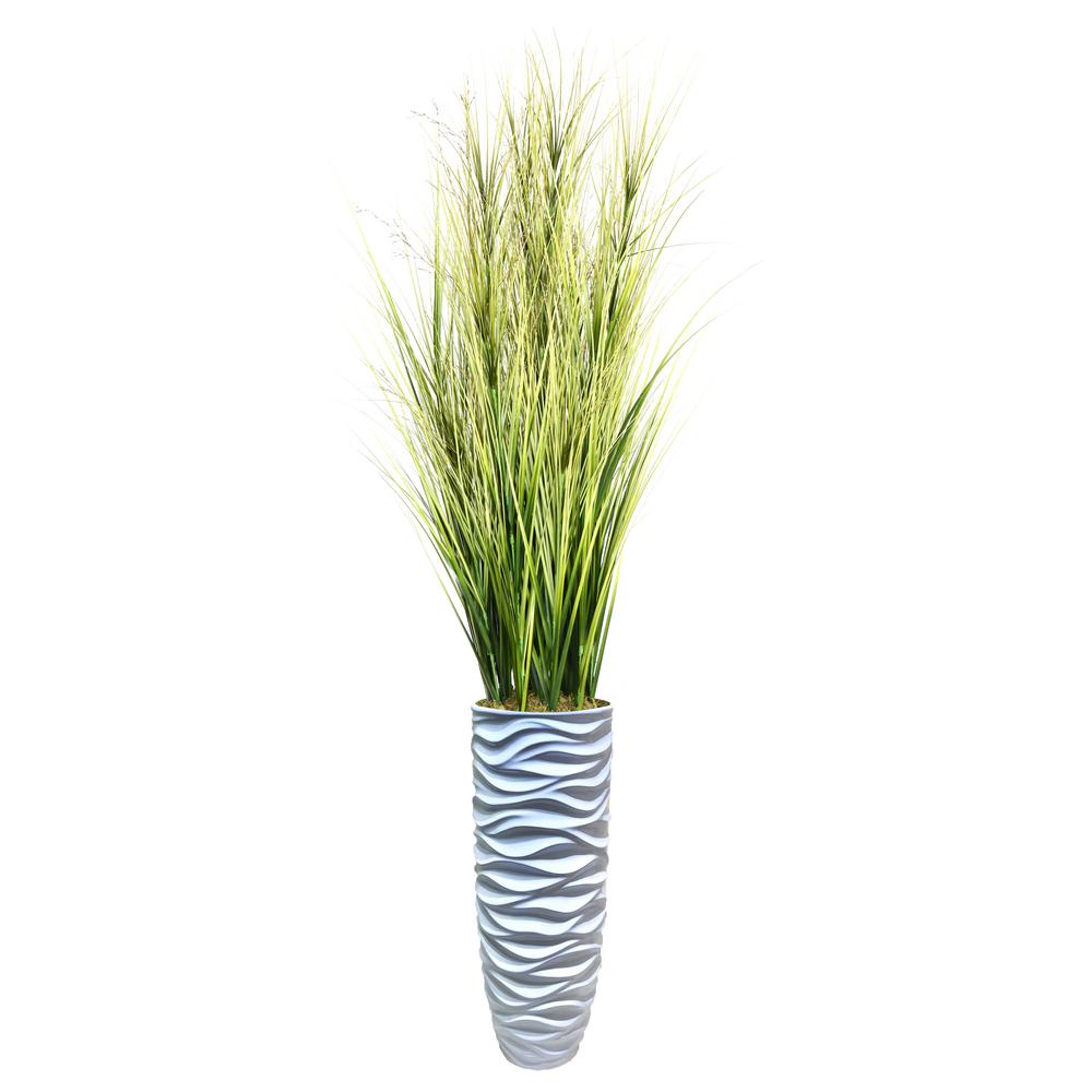 82 In Tall Onion Grass Artificial Faux Decorative With Twigs In
