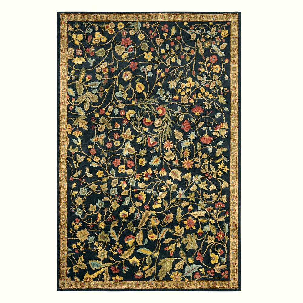 Home Decorators Collection Bristol Black 8 ft. x 11 ft. Area Rug