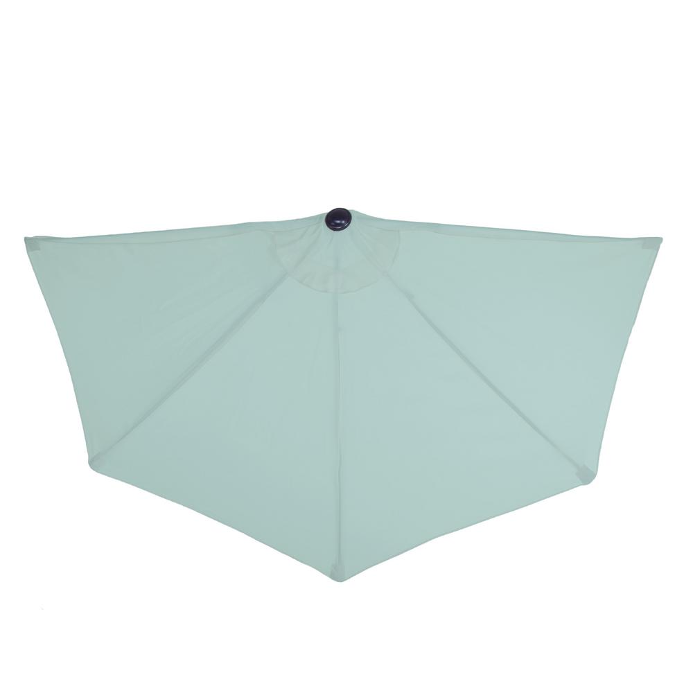 half round umbrella