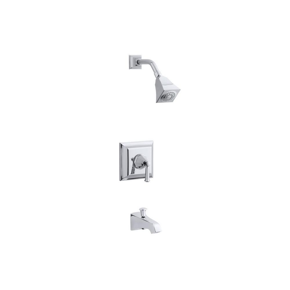 Kohler Memoirs Stately 1 Handle Tub And Shower Faucet Trim Kit In Kohler Memoirs Stately 1 Handle Tub And Shower Faucet Trim Kit In Polished Chrome