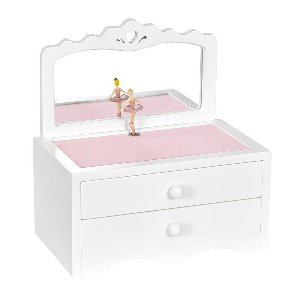 00704S11 Castles//Fairy Princess Kerri Girls Musical Ballerina Jewelry Box Mele /& Co