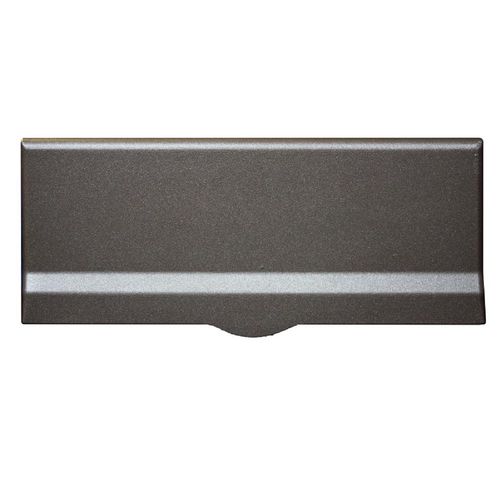 Mail Slots Mailbo Posts Addresses The Home Depot Liberty Wall Mount Non Locking Letter Plate With 10 In Adjule Slot Bronze