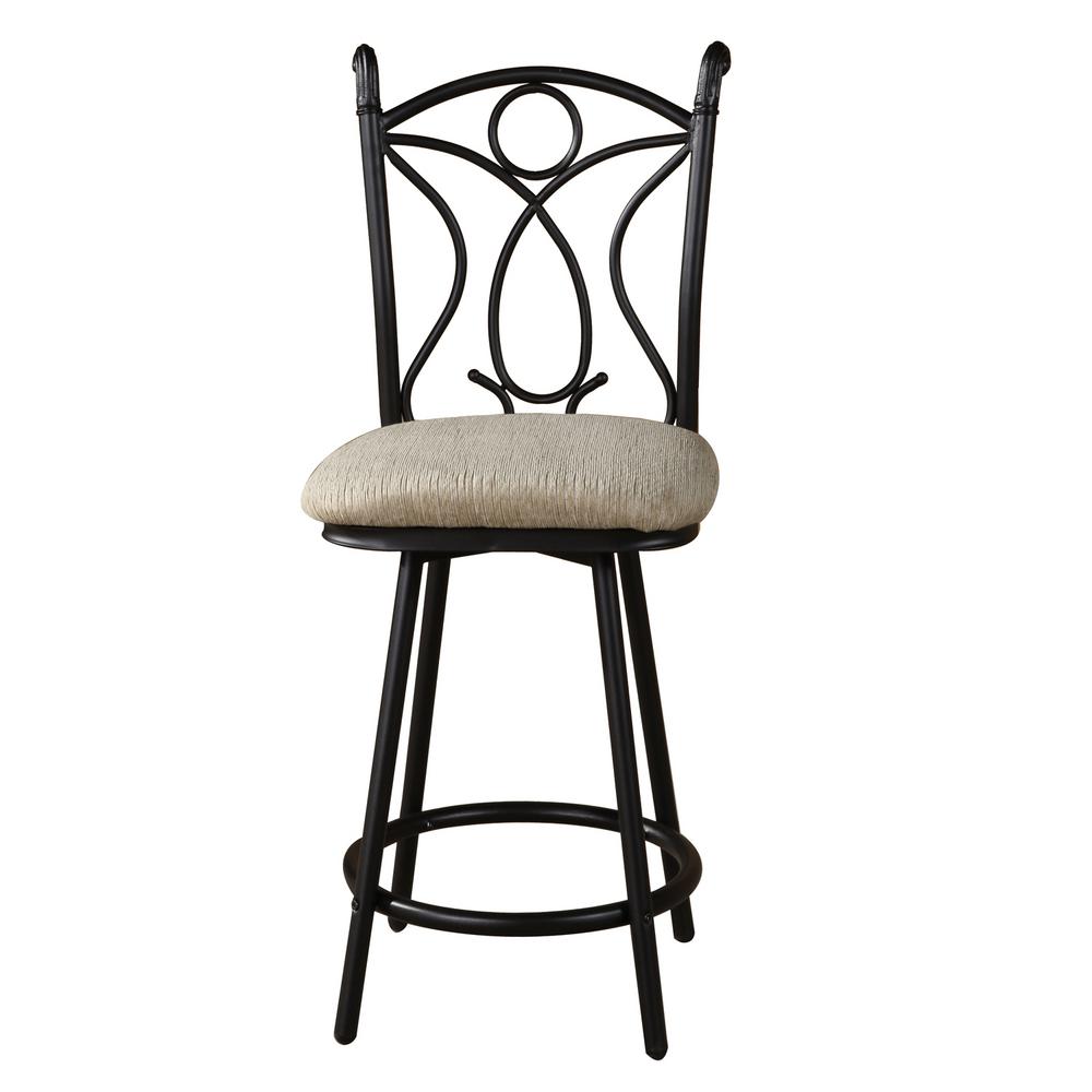 Home Source Industries Home Source Marshall Black Metal Side Chair
