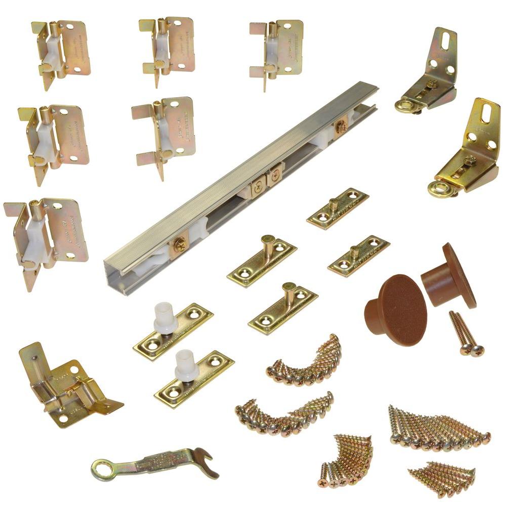 Johnson Hardware 170a 4 Panel Bi Fold Hardware Set 72 In Track