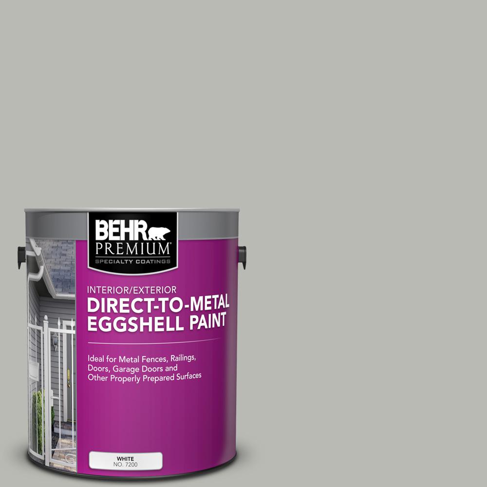 BEHR PREMIUM 1 Gal. #PPU18-11 Classic Silver Eggshell Direct To Metal ...