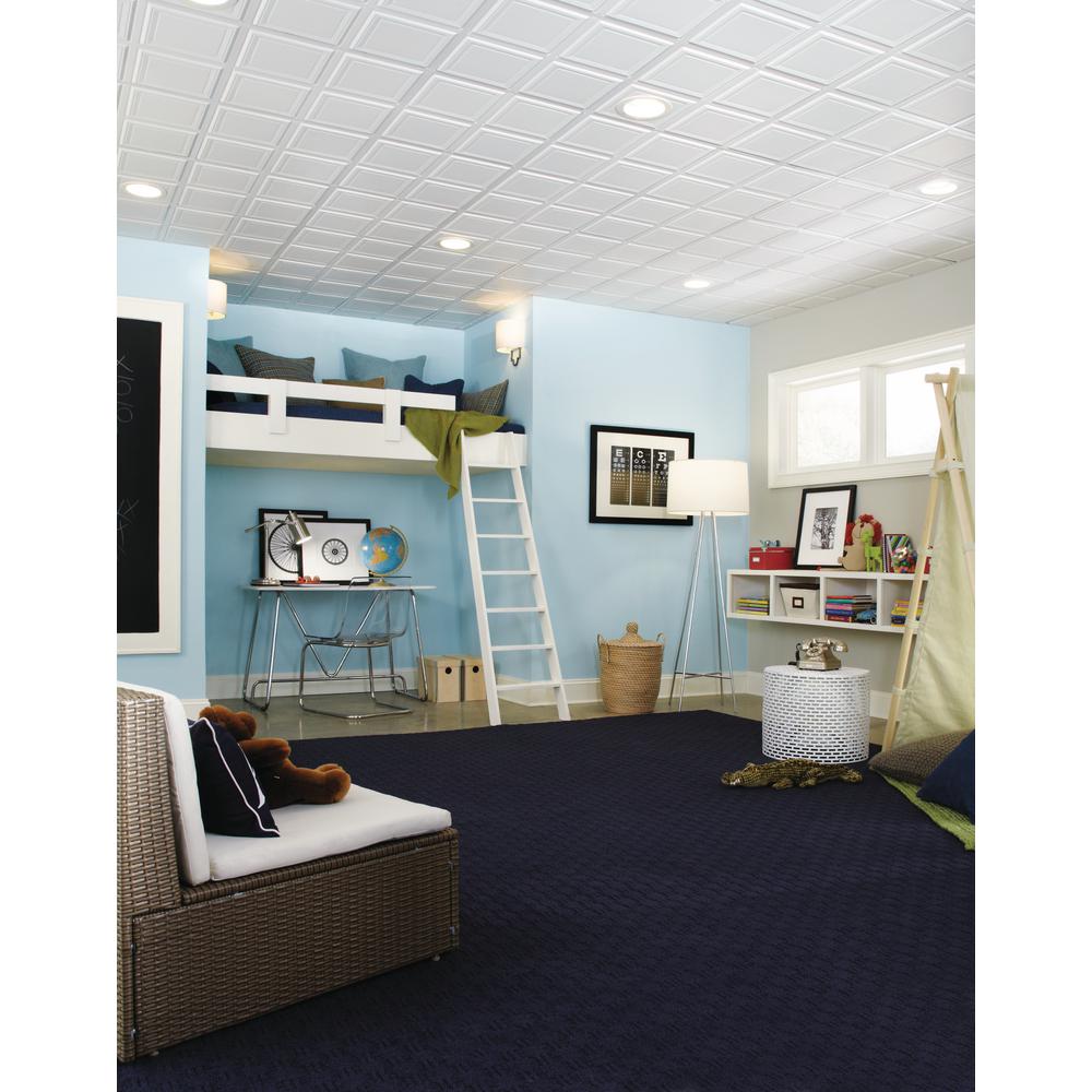 Armstrong Raised Panel 2 Ft X Ceiling Panels 6 Pack