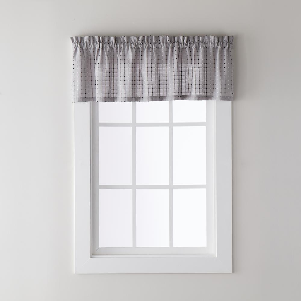Gray Polka Dot Curtains Drapes Window Treatments The