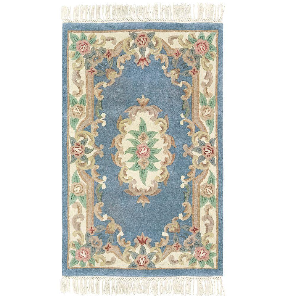 Home Decorators Collection Imperial Light Blue 5 ft. x 8 ft. Area Rug
