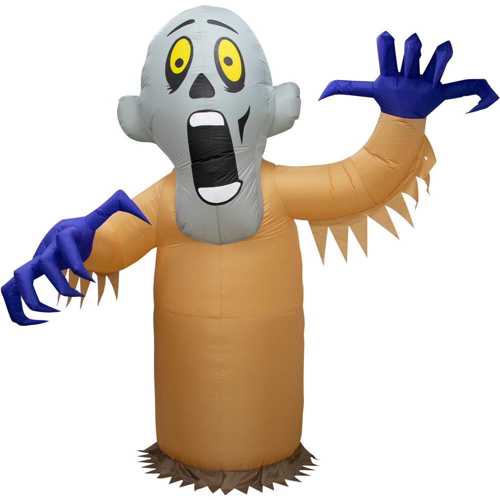 Haunted Hill Farm 10 ft. Shaking Ghost Halloween Inflatable with