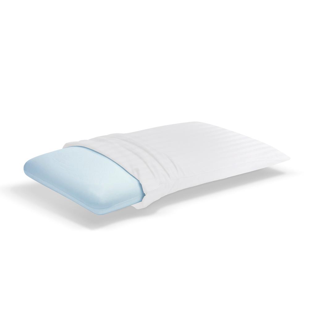 Sleep Innovations Queen Memory Foam Pillow F Pil 12530 Jb Wht