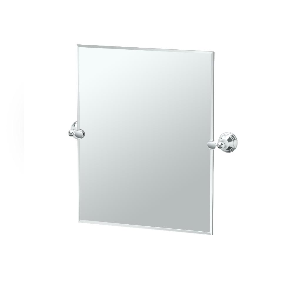 Gatco Charlotte 24 In. X 24.13 In. Single Frameless Small Rectangle ...