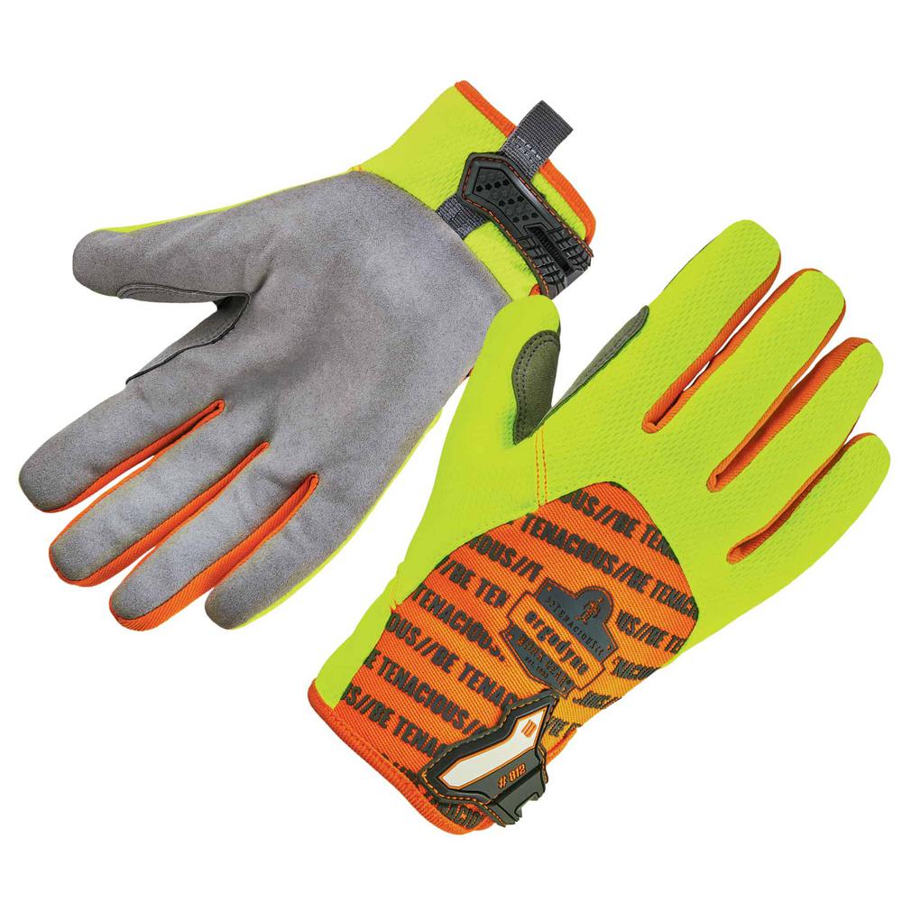 Ergodyne ProFlex Small Lime Green Standard Utility Work Gloves812