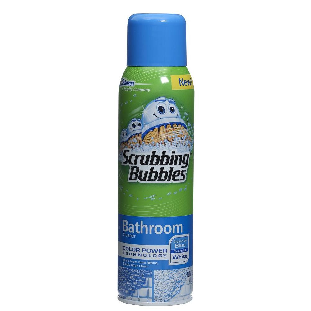 Scrubbing Bubbles 20 Oz Bathroom Color Power Cleaner 8 Pack 70745 Bathroom Color Power Cleaner 8 Pack