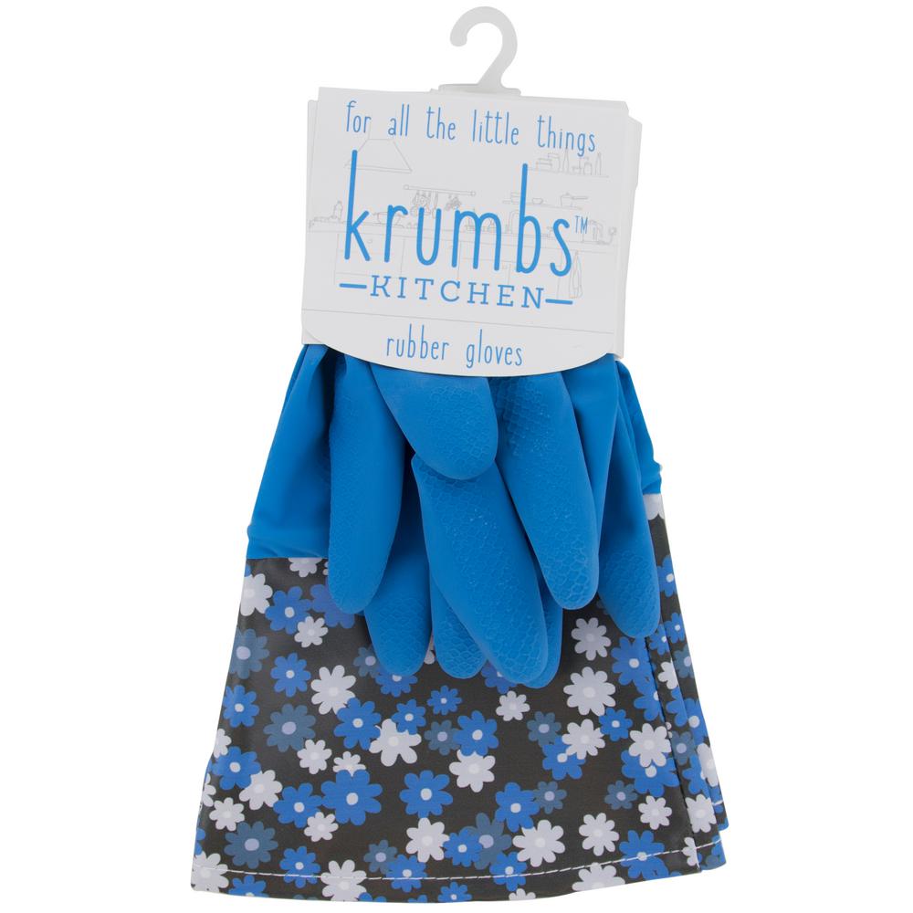 Krumbs Kitchen Rubber Cleaning Gloves, 1Size Fits AllKGLVCBL The