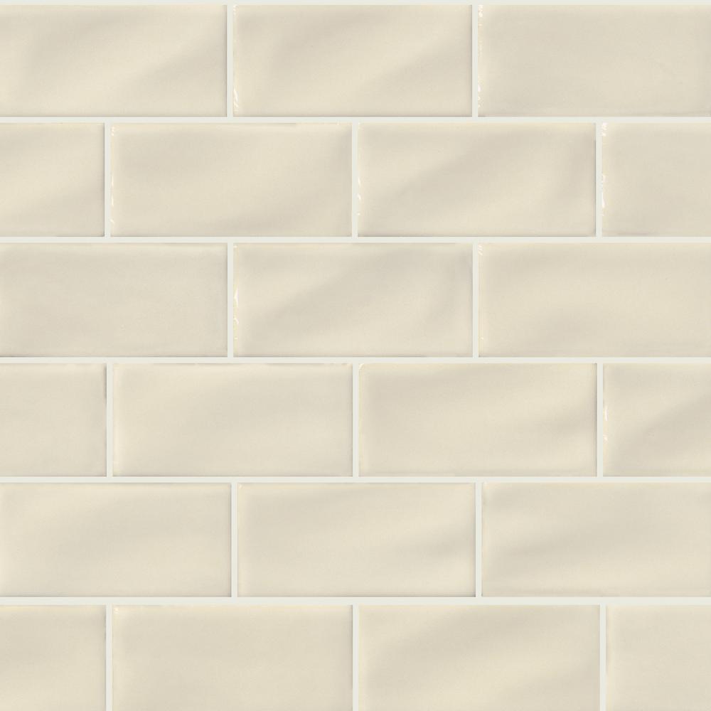 Daltile Rittenhouse Square Biscuit 3 In X 6 In Ceramic Subway Wall Tile 12 5 Sq Ft Case K17536mod1p4 The Home Depot