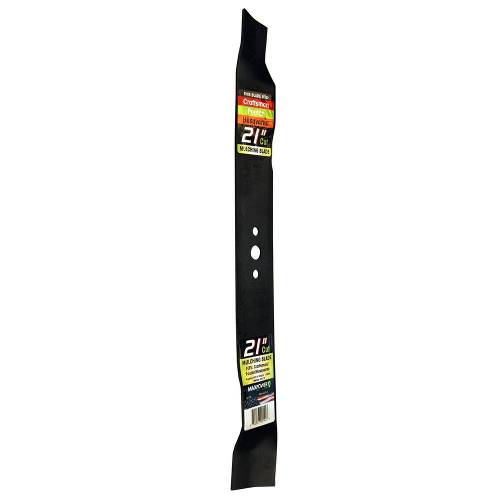 Maxpower Mulching Blade for 21 in. Cut Craftsman/Husqvarna/Poulan Mowers Replaces OEM No. 532 15 92-67 and Many Others