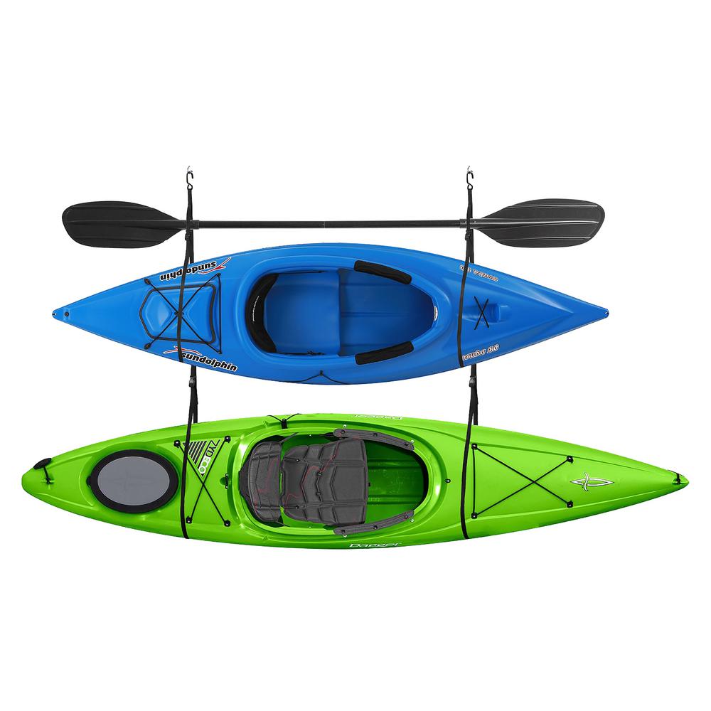 Rad Sportz 100 Lbs Capacity Double Kayak Storage Straps Hwd630570