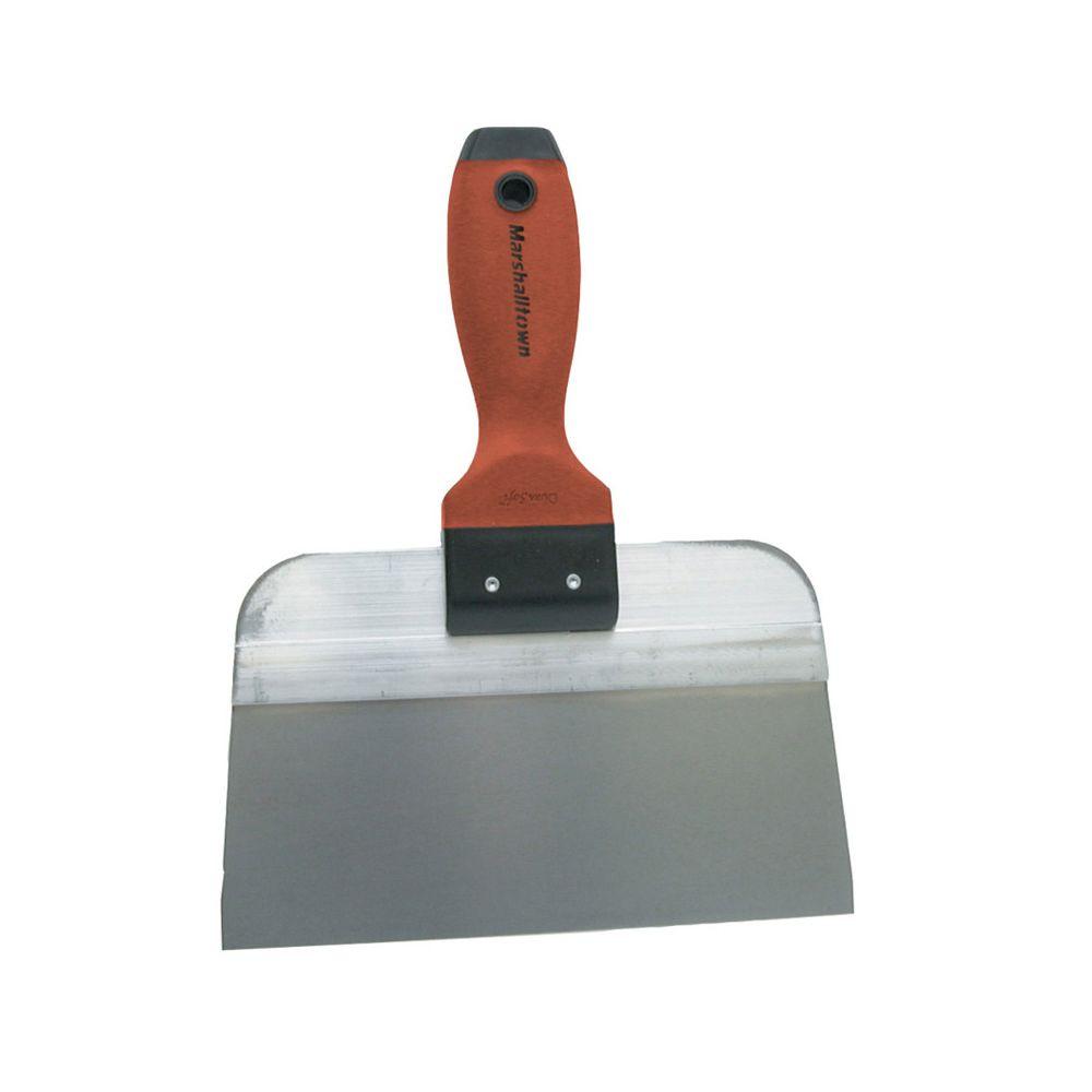 Marshalltown 8 in. x 3 in. Stainless Steel Tape Knife with DuraSoft
