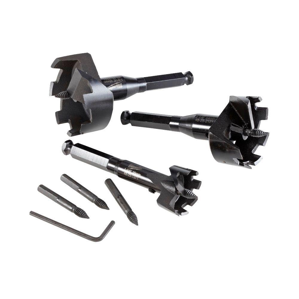 Milwaukee Plumbers' Selfeed Bit Set (3Piece)49220030 The Home Depot