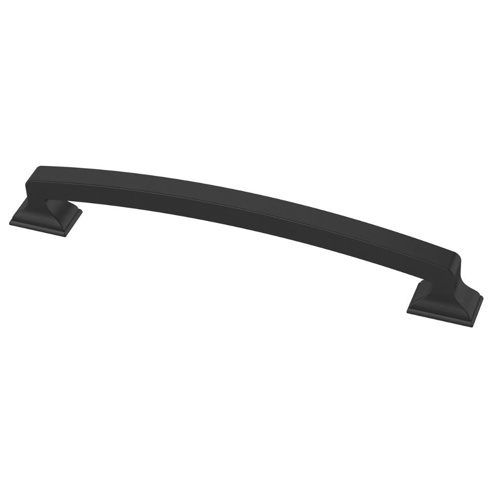 Liberty Classic Edge 65/16 in. (160mm) Flat Black Drawer PullP34929C