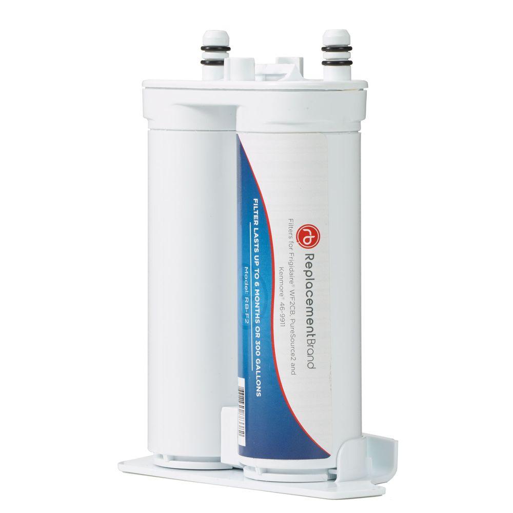 ReplacementBrand WF2CB Comparable Refrigerator Water FilterRBF2 The