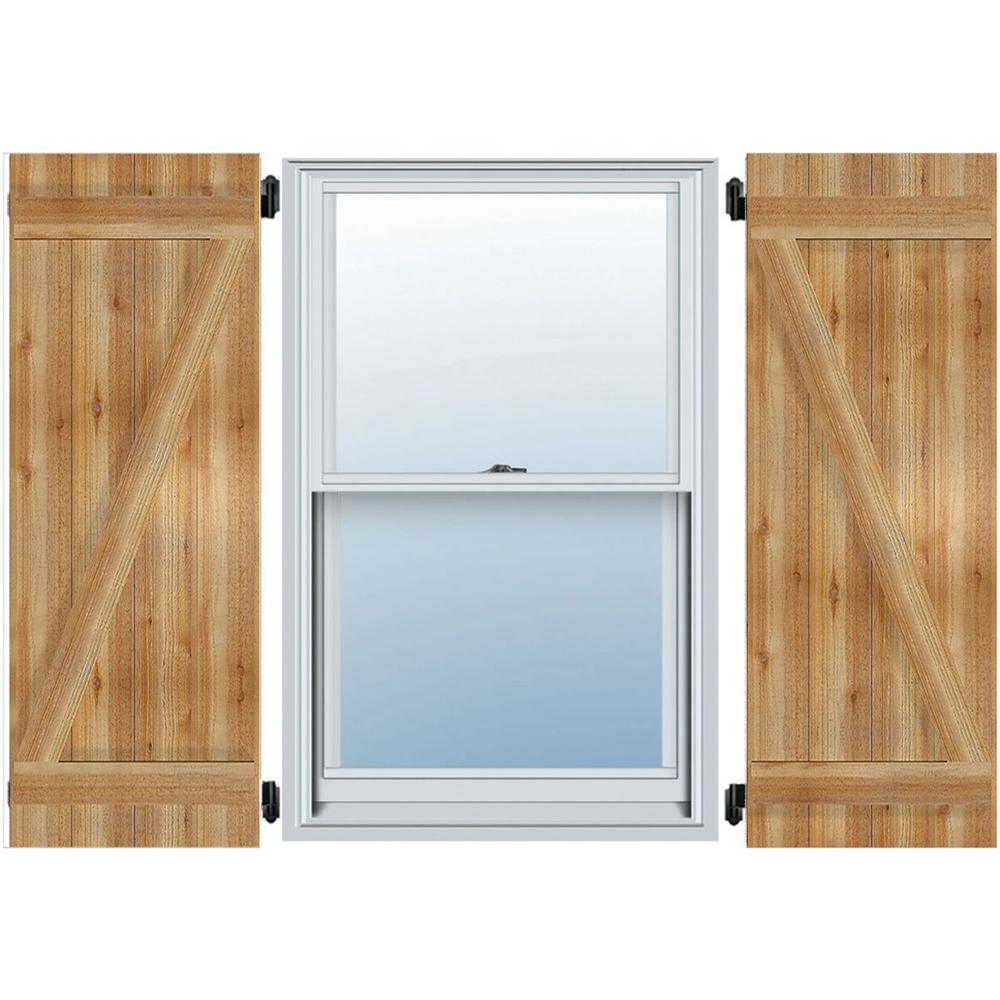 Ekena Millwork 10 3 4 In X 61 In Timbercraft Rustic Wood Two 5 3