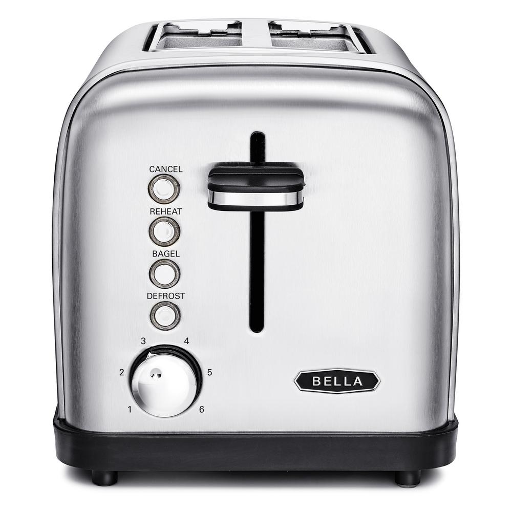 Bella Classics 2Slice Stainless Steel ToasterBLA14466 The Home Depot