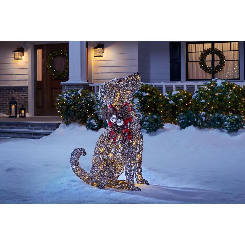 Dog Outdoor Christmas Decorations Christmas Decorations The Home Depot