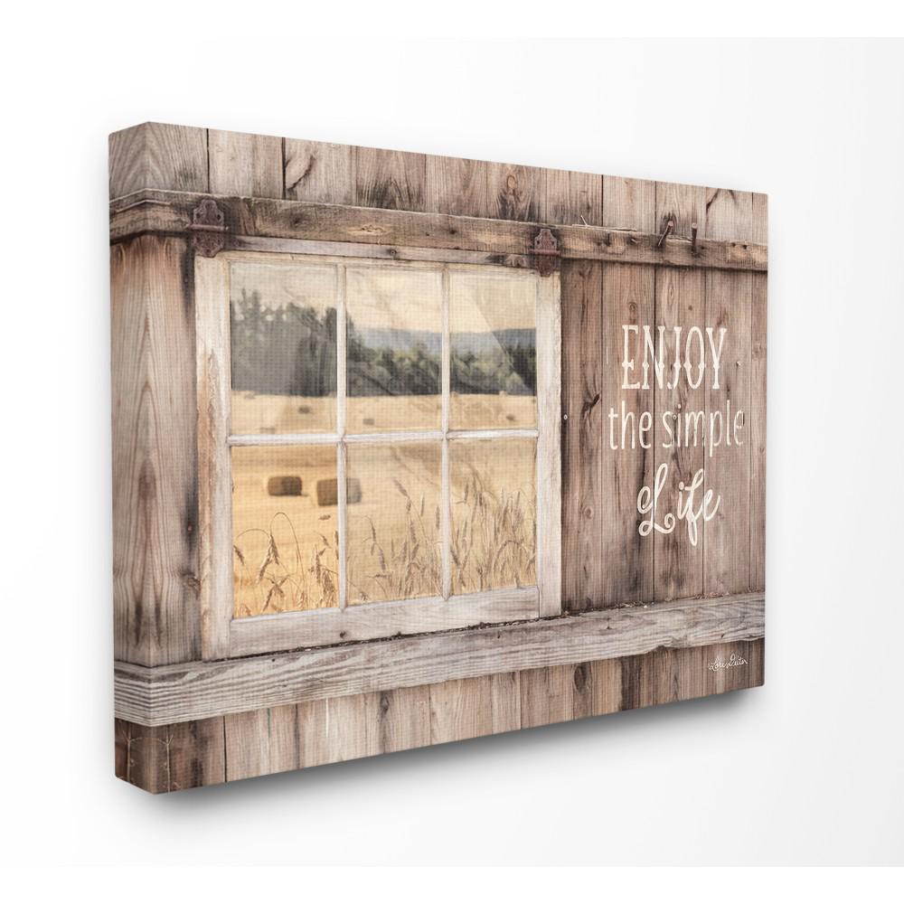 The Stupell Home Decor Collection 36 In X 48 In Simple Things Rustic Barn Window Distressed Photograph Super Canvas Wall Art By Lori Deiter Rwp 165 Cn 36x48 The Home Depot,Ethnic Home Decor Online Shopping India