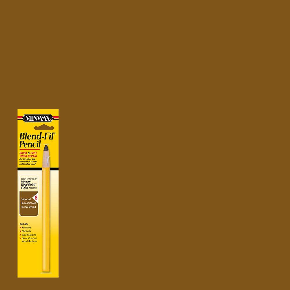 Minwax 8 BlendFil Pencil for Dark Brown Stained Wood11008 The Home
