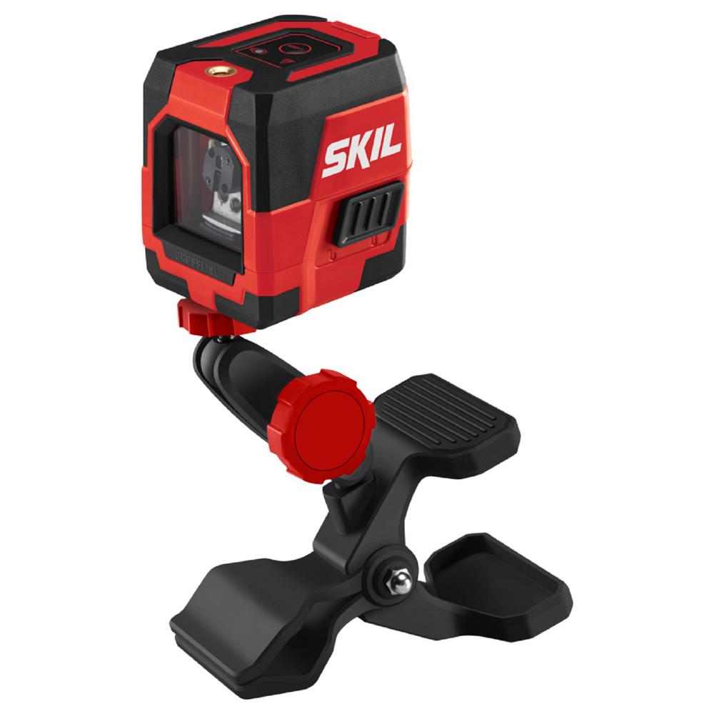 Skil Self-leveling Red Cross Line Laser-LL932301 - The Home Depot