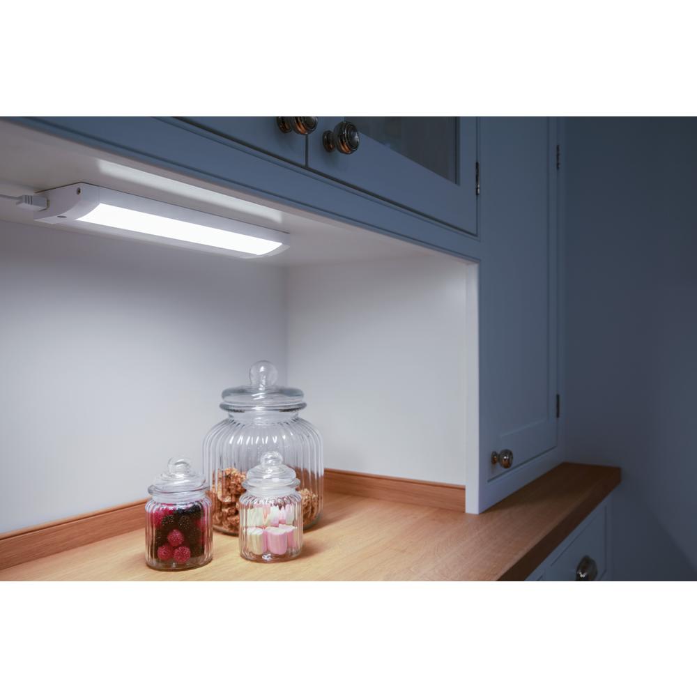 Sylvania 24 In Led White Under Cabinet Light 74344 The Home Depot Led White Under Cabinet Light