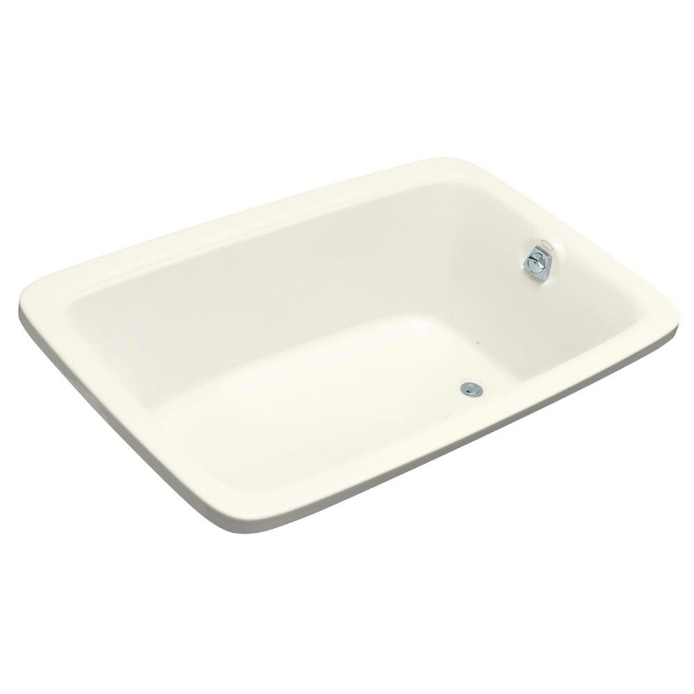KOHLER Bancroft BubbleMassage 5.5 ft. Acrylic Rectangular Dropin