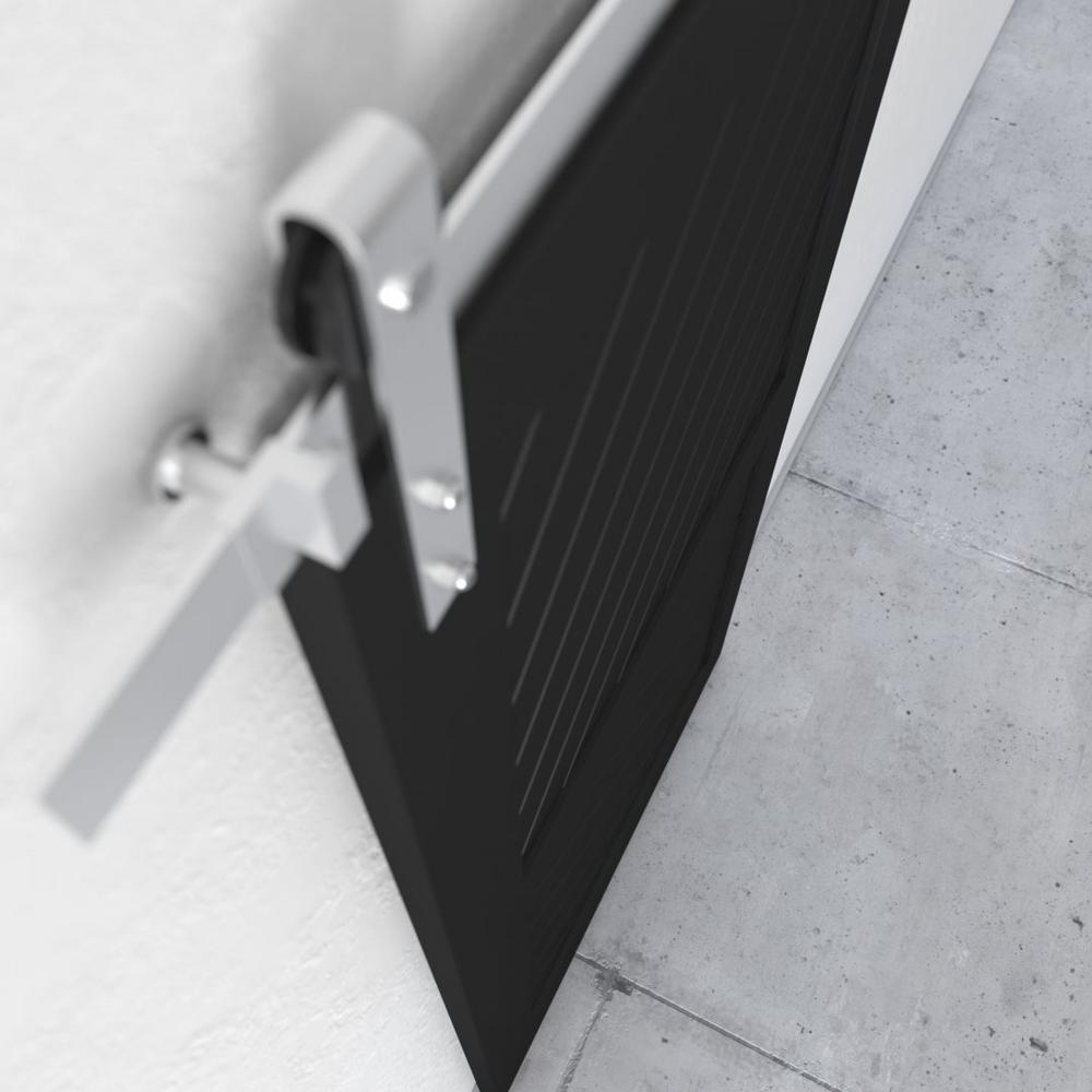 Urban Woodcraft 40 In X 83 In Miami Solid Core Espresso Wood