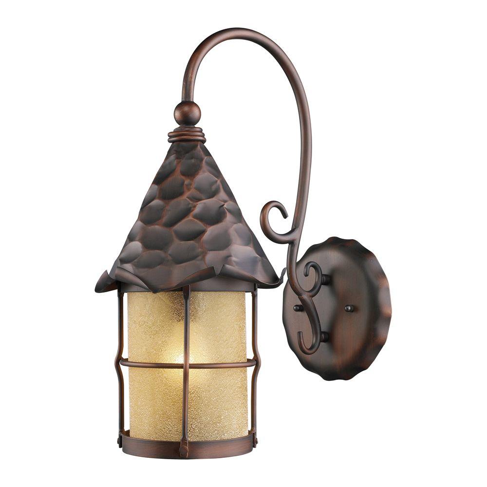 An Lighting Rustica 1 Light Wall Mount Outdoor Antique Copper Sconce An Lighting Rustica 1 Light Wall Mount Outdoor Antique Copper Sconce