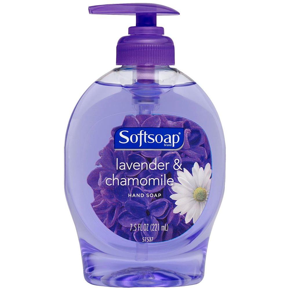 Softsoap 7.5 oz. Lavender and Cham Hand Soap-126217 - The Home Depot