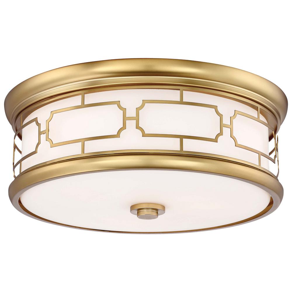 Lamps Lighting Ceiling Fans Feiss Fm371bs Kincaid 3 Light Flush