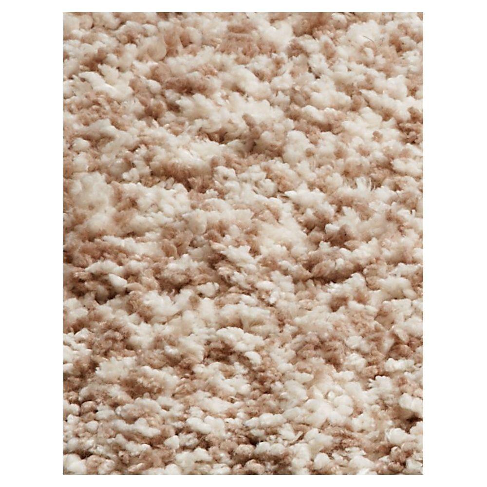 Kas Rugs Cushy Shag Ivory Heather 8 ft. x 11 ft. Area RugBLI15808X11 The Home Depot