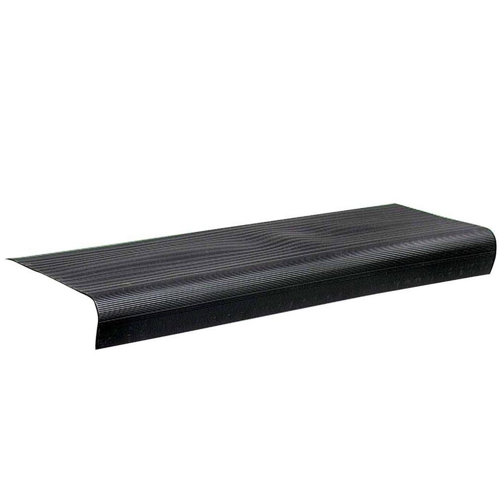 MD Building Products Residential 91/8 in. x 24 in. Black Vinyl Stair