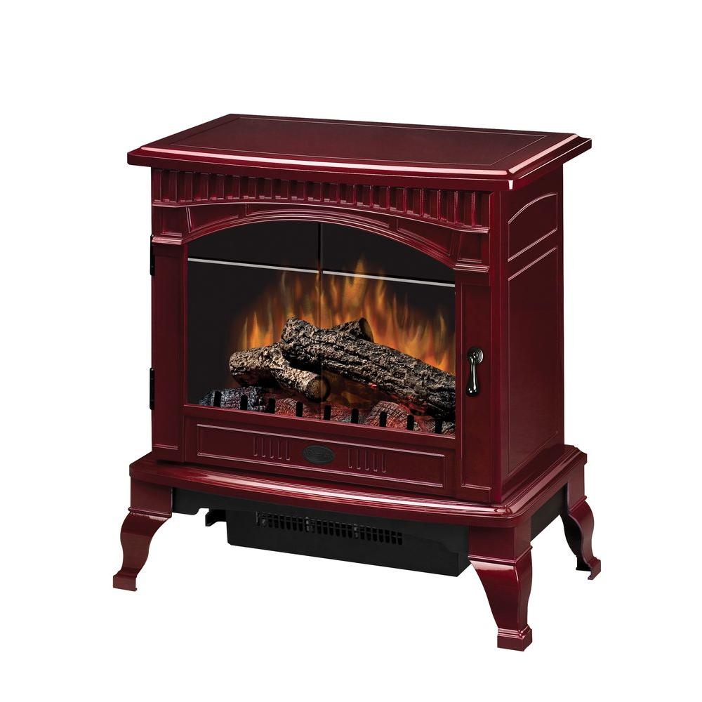 Red Small Freestanding Stoves Fireplaces The Home Depot