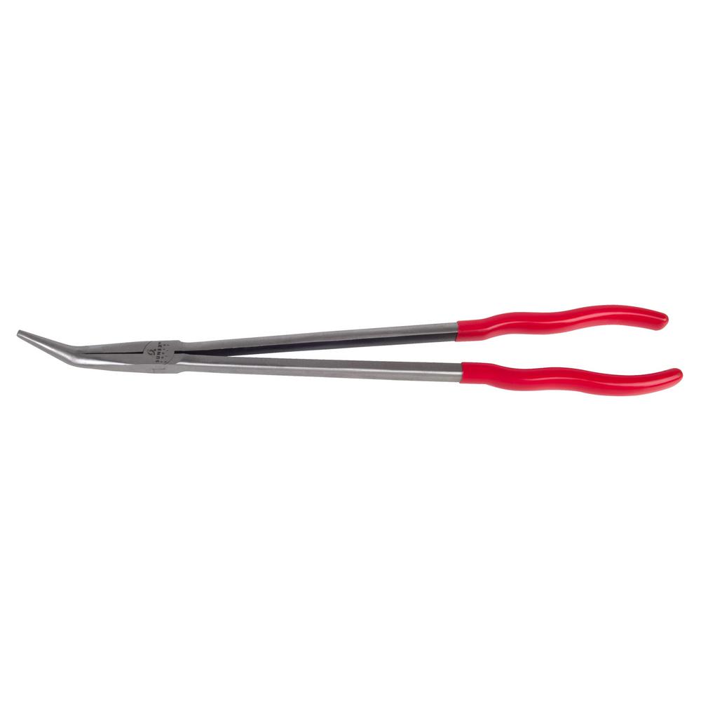 Sunex 45Degree Angle Needle Nose Pliers3717 The Home Depot