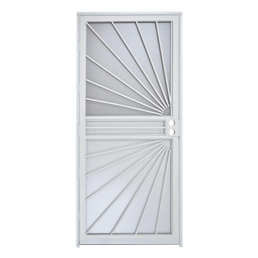 32 x 80 Steel Security Doors Exterior Doors The Home Depot