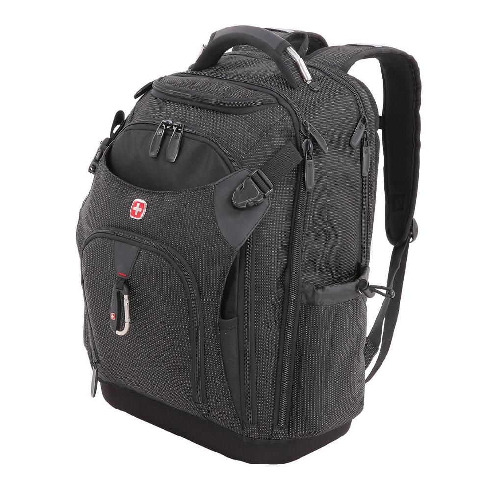 swissgear black backpack