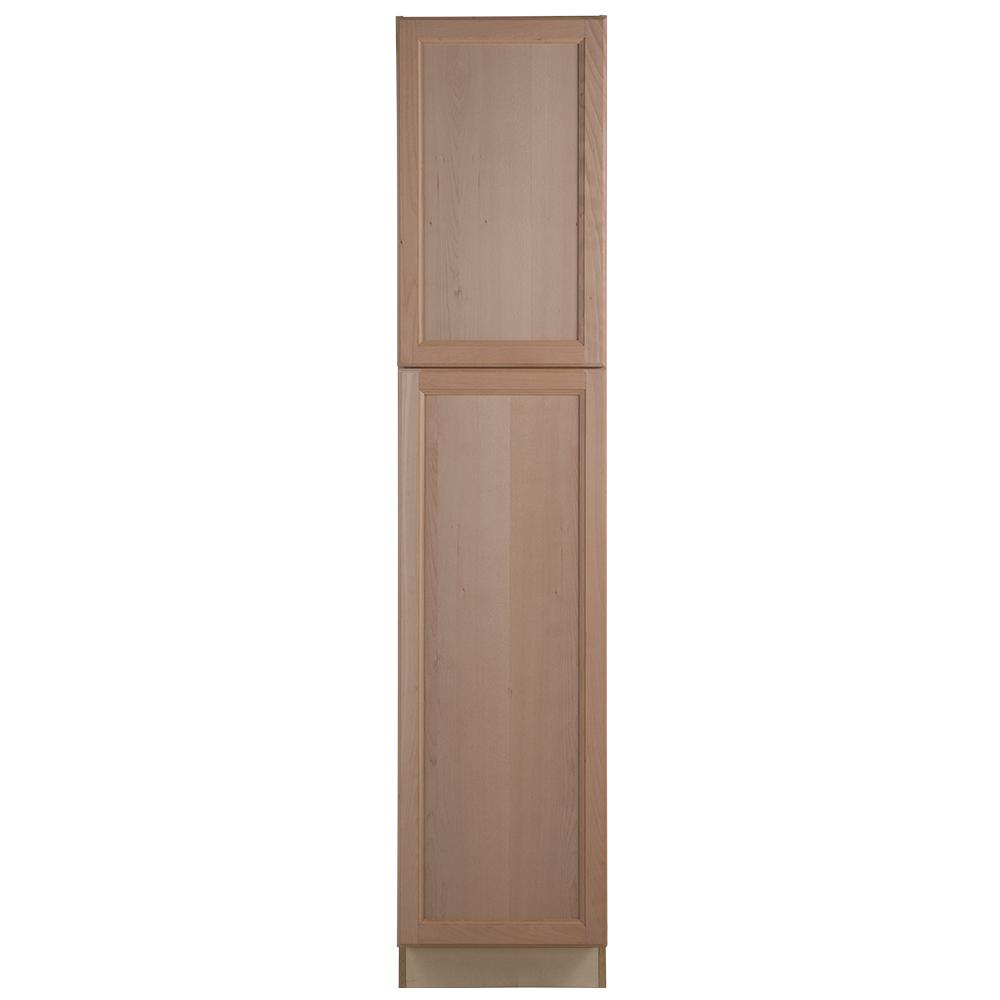 Hampton Bay Easthaven Assembled 18 x 84 x 24.63 in. Pantry ...