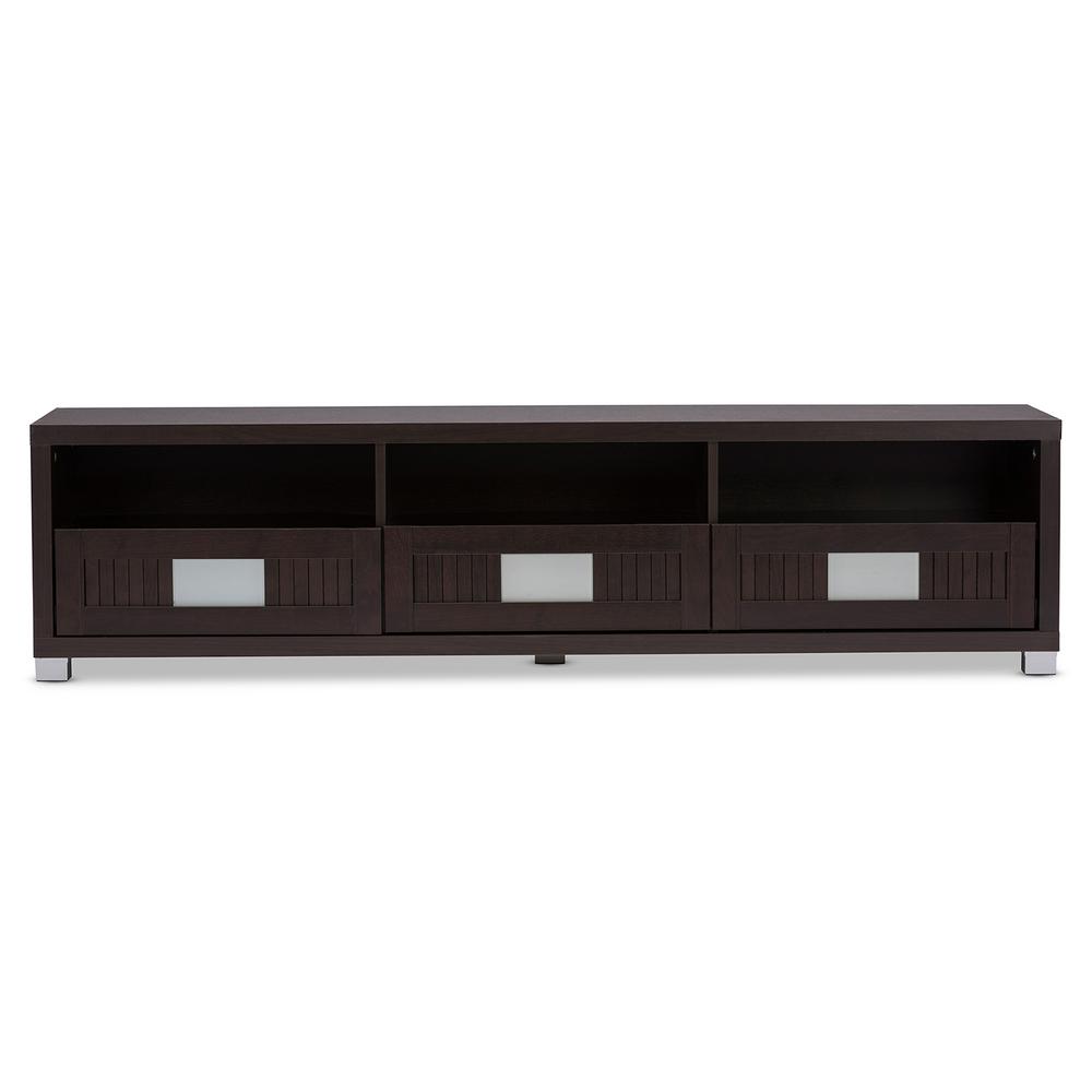 Baxton Studio Commodore Brown Storage Entertainment Center 28862 Baxton Studio Gerhardine Dark Brown Wood Storage Entertainment Center 28862 6502 Hd