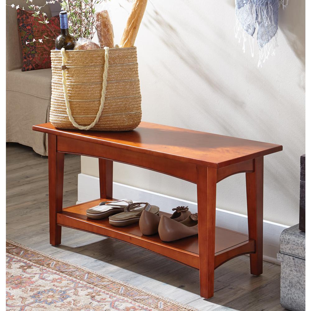 Cherry Storage Bench