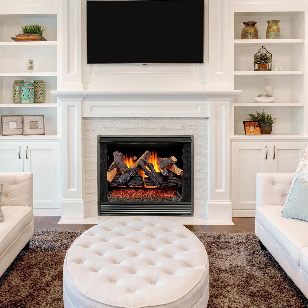 Natural Gas 30 Gas Logs Fireplace Logs The Home Depot