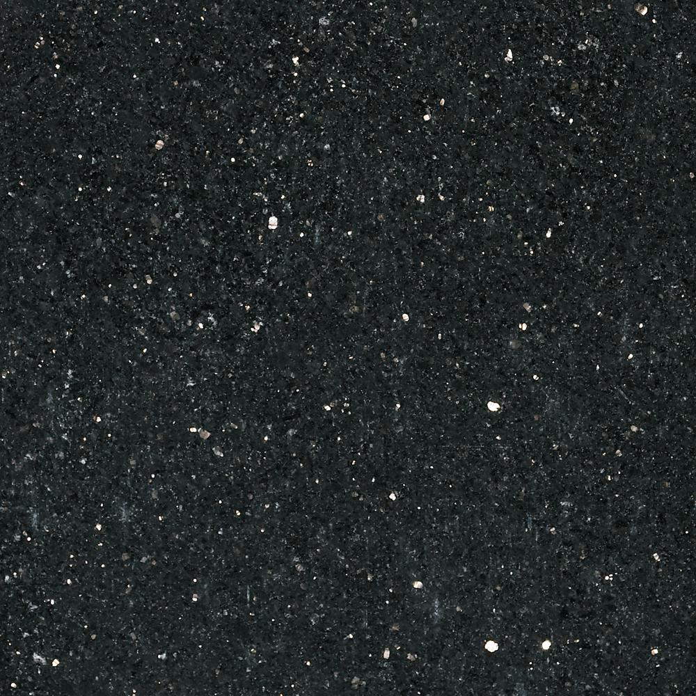 Stonemark 3 in x 3 in Granite Countertop Sample in Black 